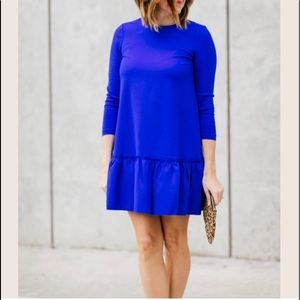 Banana Republic 3/4 Sleeve Drop Waist Dress